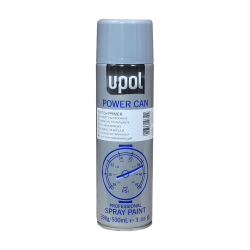 U-POL POWER CAN - Грунт Протравливающий в аэрозоле 0,5 л
