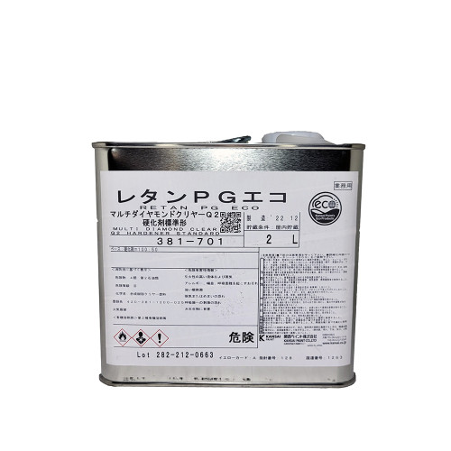 KANSAI RETAN PG ECO MULTI DIAMOND CLEAR Q HARDENER - Отвердитель для лака Diamond 2:1 (2 л)