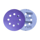 HANKO Шлифдиск 125 мм (8 отв.) P600