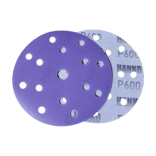 HANKO FILM CERAMIC P600 Инновационные шлифовальные диски (150 мм, 15 отверстий)
