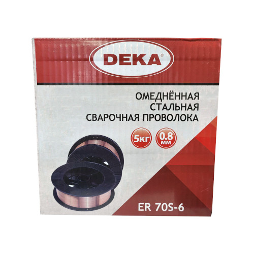 DEKA Проволока омеднённая сварочная 5 кг